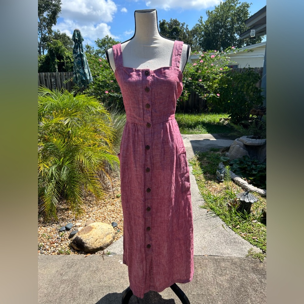 Rachel Zoe 100% linen Maxi